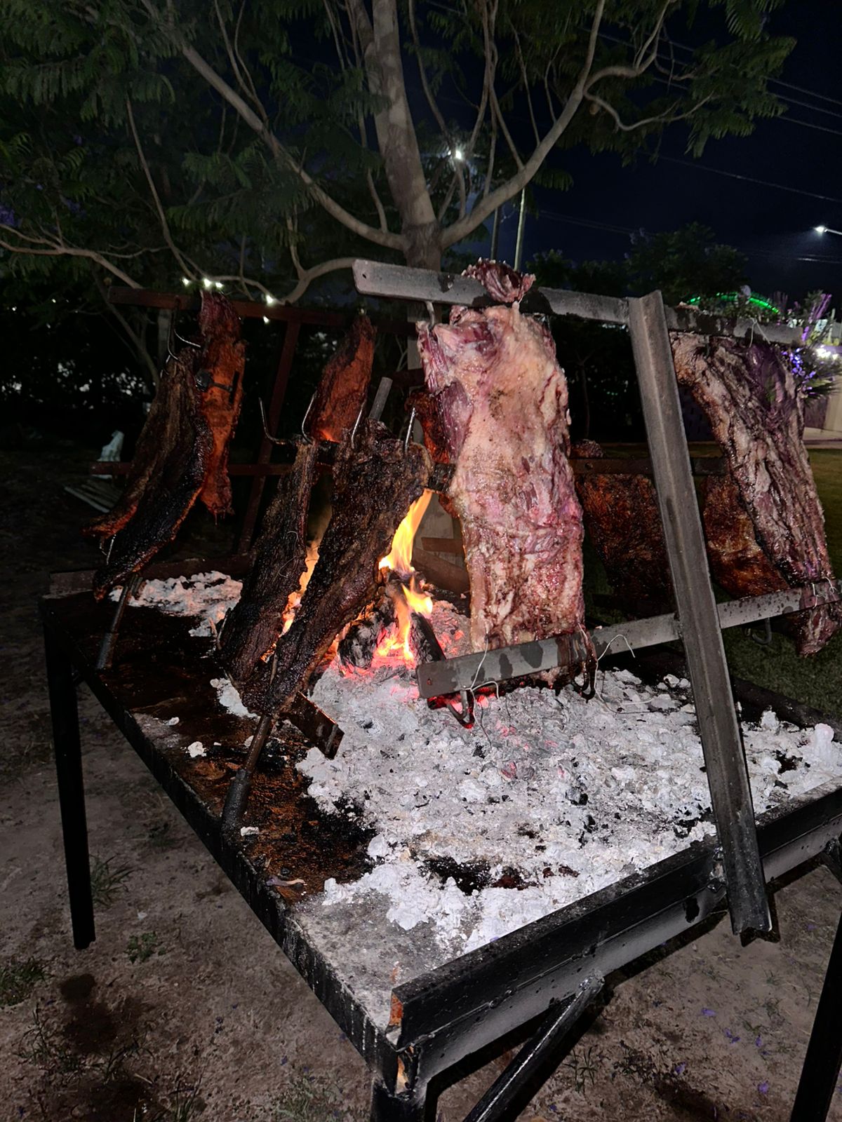 Fuego del parrillero