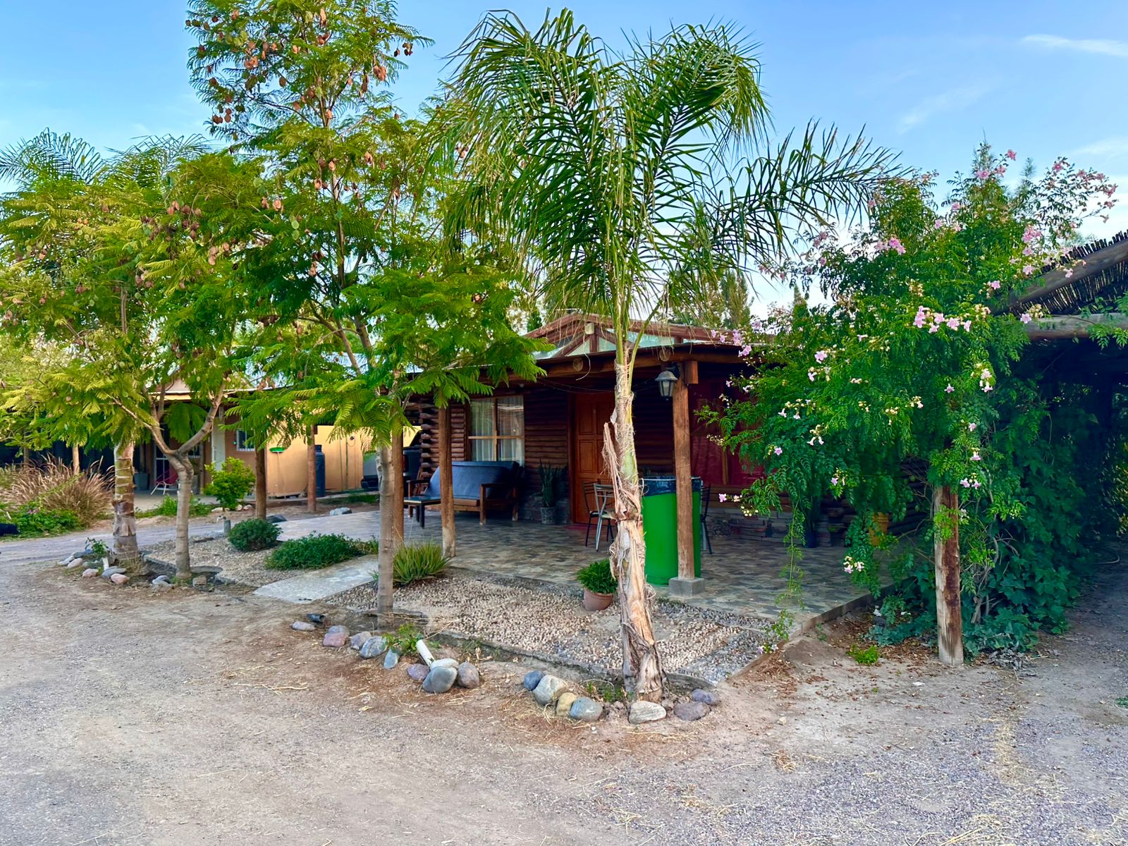 Exterior cabaña